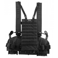 Gilet chest rigg Molle Noir - swap