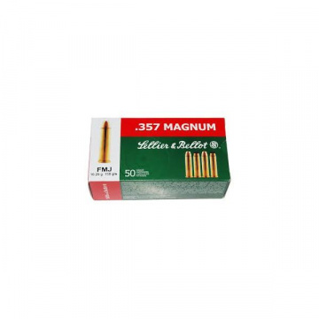 Cartouches Selliet Bellot 357  158gr FMJ 