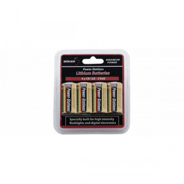 boker plus battery set 4piles CR123