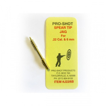 Pousse chiffon crénelé pour calibre .22 à 6mm Pro-Shot