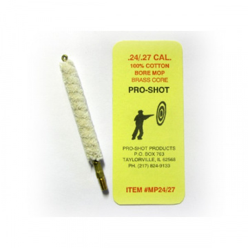 Ecouvillon en coton pour calibre .24/27 Pro-Shot