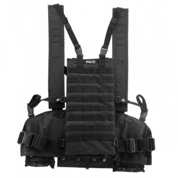 Gilet chest rigg Molle Noir - swap